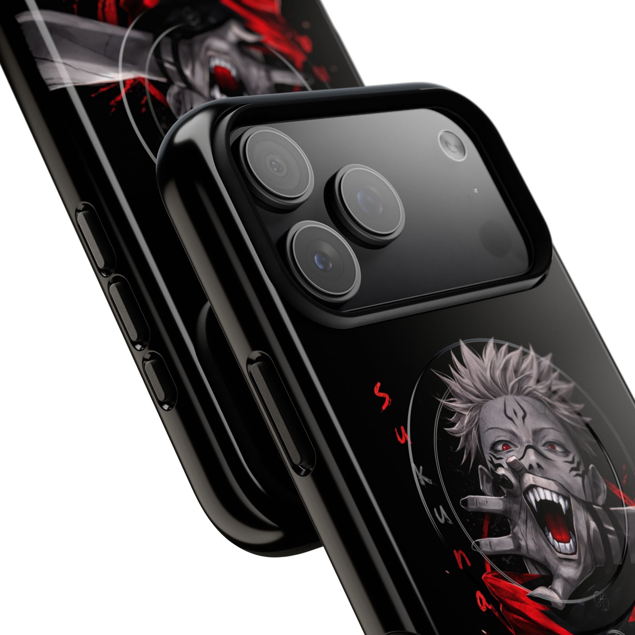 Sukuna "King of Curses" Tough Magnetic Case for iPhone 17 Series | MagSafe Armor for 17, 17 Air, 17 Pro & 17 Pro Max