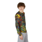 Abstract Paint Splatter Unisex Full Print Long Sleeve T Shirt