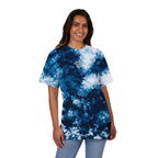 Trevizia Signature Oversized Unisex Tie Dye Tee - Embroidered Urban Streetwear Graphic T-Shirt