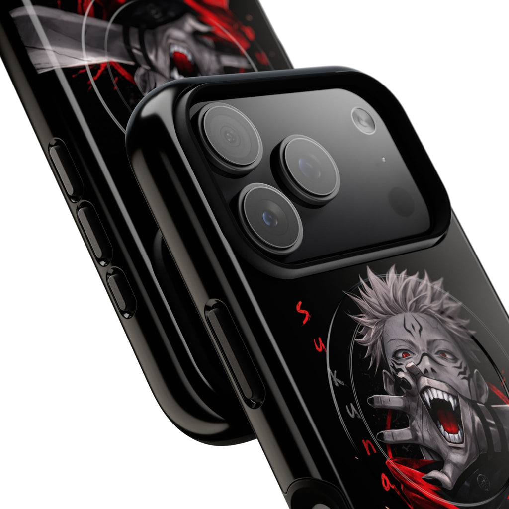 Sukuna "King of Curses" Tough Magnetic Case for iPhone 17 Series | MagSafe Armor for 17, 17 Air, 17 Pro & 17 Pro Max