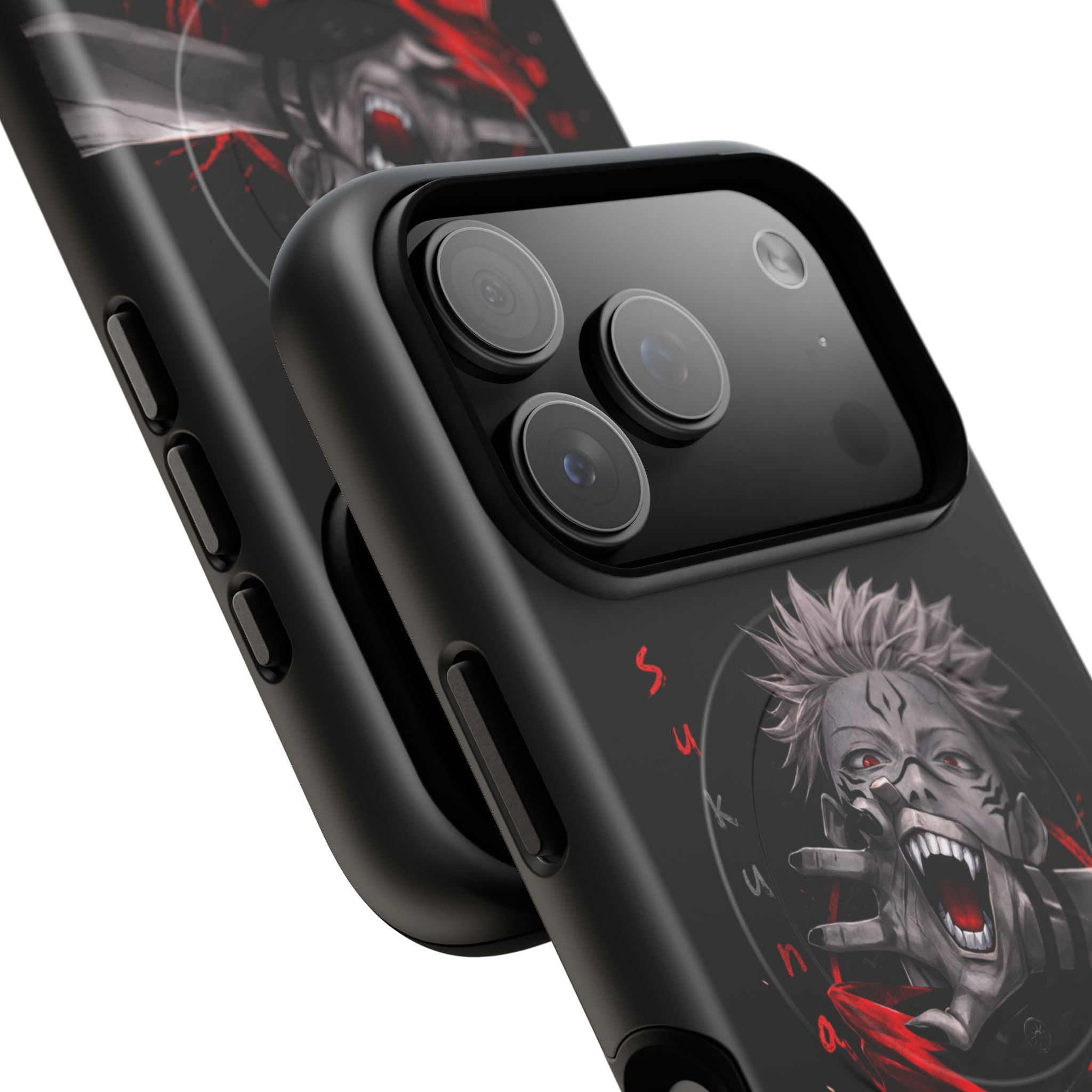 Sukuna "King of Curses" Tough Magnetic Case for iPhone 17 Series | MagSafe Armor for 17, 17 Air, 17 Pro & 17 Pro Max