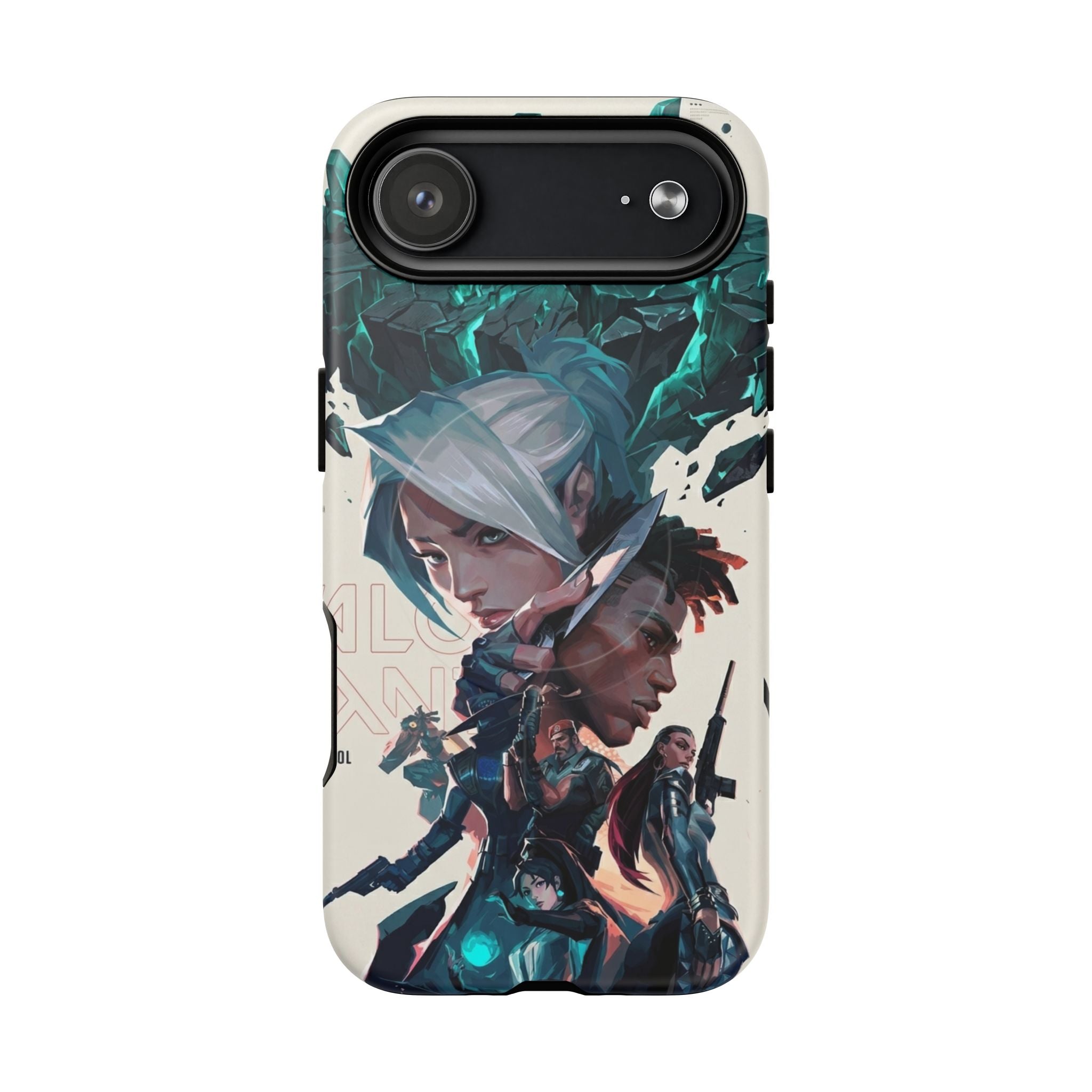 VALORANT Edition Tough Magnetic Case for iPhone 17 Series - Jett & Phoenix 8K HD Armor Case (MagSafe Compatible)