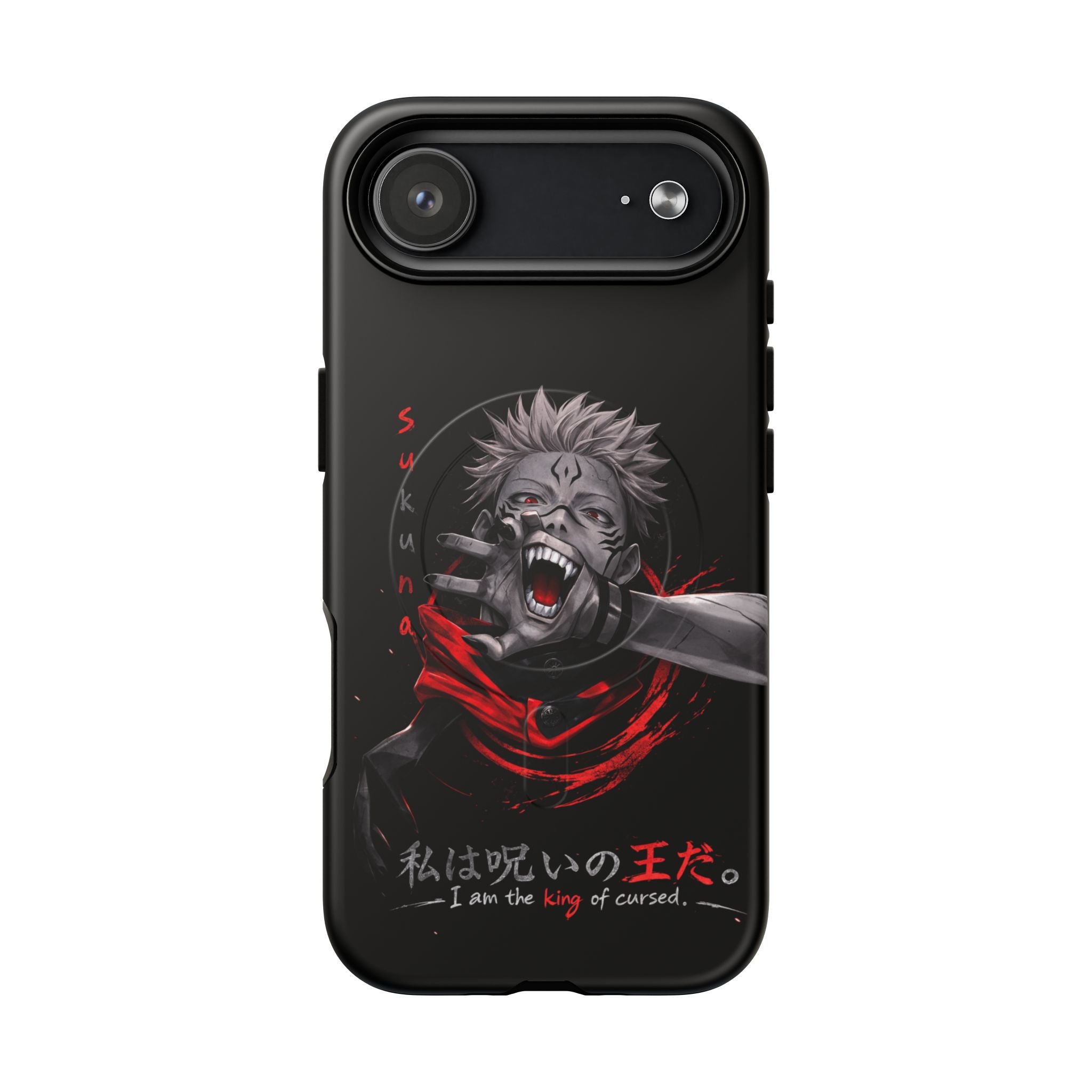 Sukuna "King of Curses" Tough Magnetic Case for iPhone 17 Series | MagSafe Armor for 17, 17 Air, 17 Pro & 17 Pro Max