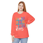 Game Over Graphic Sweatshirt for Women – Trendy Streetwear Casual Long Sleeve Shirt