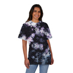 Trevizia Signature Oversized Unisex Tie Dye Tee - Embroidered Urban Streetwear Graphic T-Shirt