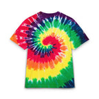 Trevizia Signature Oversized Unisex Tie Dye Tee - Embroidered Urban Streetwear Graphic T-Shirt