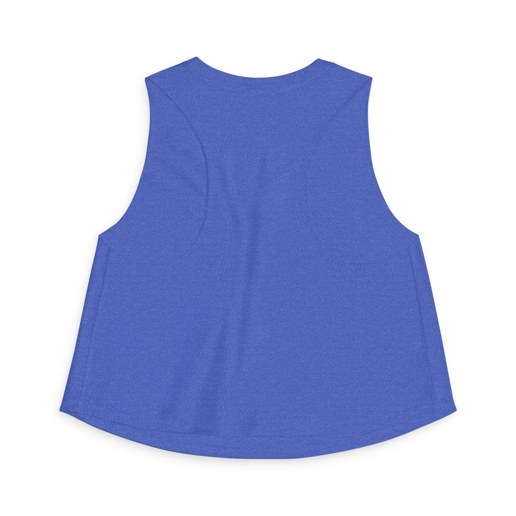 Go Girl Go Motivation Women's Crop Top - Inspirational Graphic Sleeveless Flowy Tank