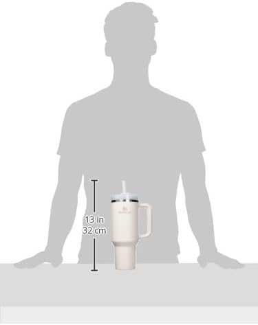 Stanley 40 oz H2.0 Quencher Tumbler - Handle & Straw, Rose Quartz