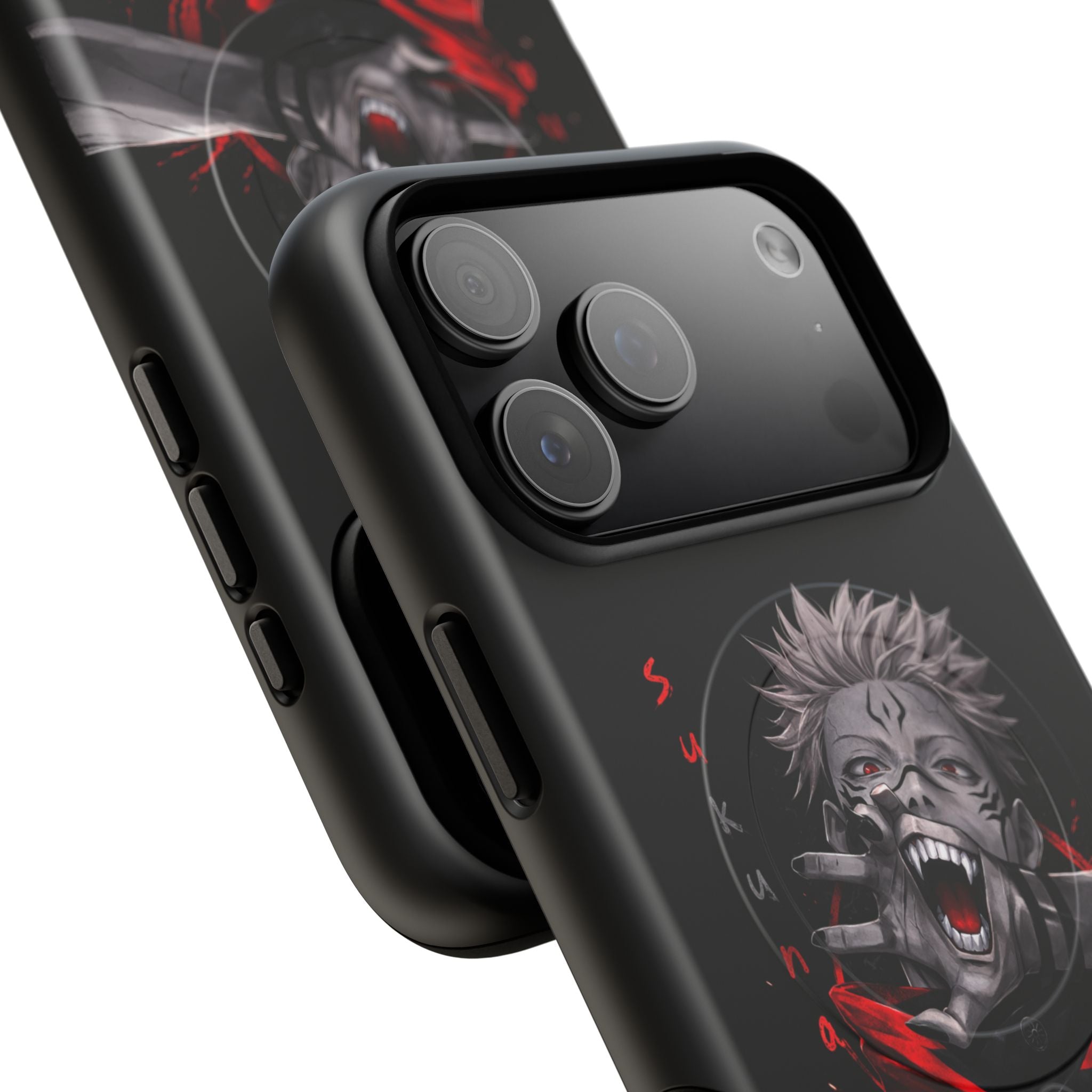 Sukuna "King of Curses" Tough Magnetic Case for iPhone 17 Series | MagSafe Armor for 17, 17 Air, 17 Pro & 17 Pro Max