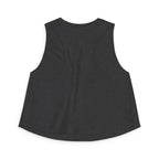 Don't Be Jealous Graphic Crop Top - Women's Sleeveless Muscle Style Tee