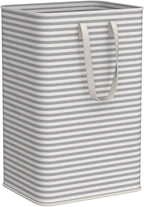 Pack of 2 Laundry Basket 80L Each, Collapsible Clothes Hamper - Large Freestanding Clothes Storage Bin