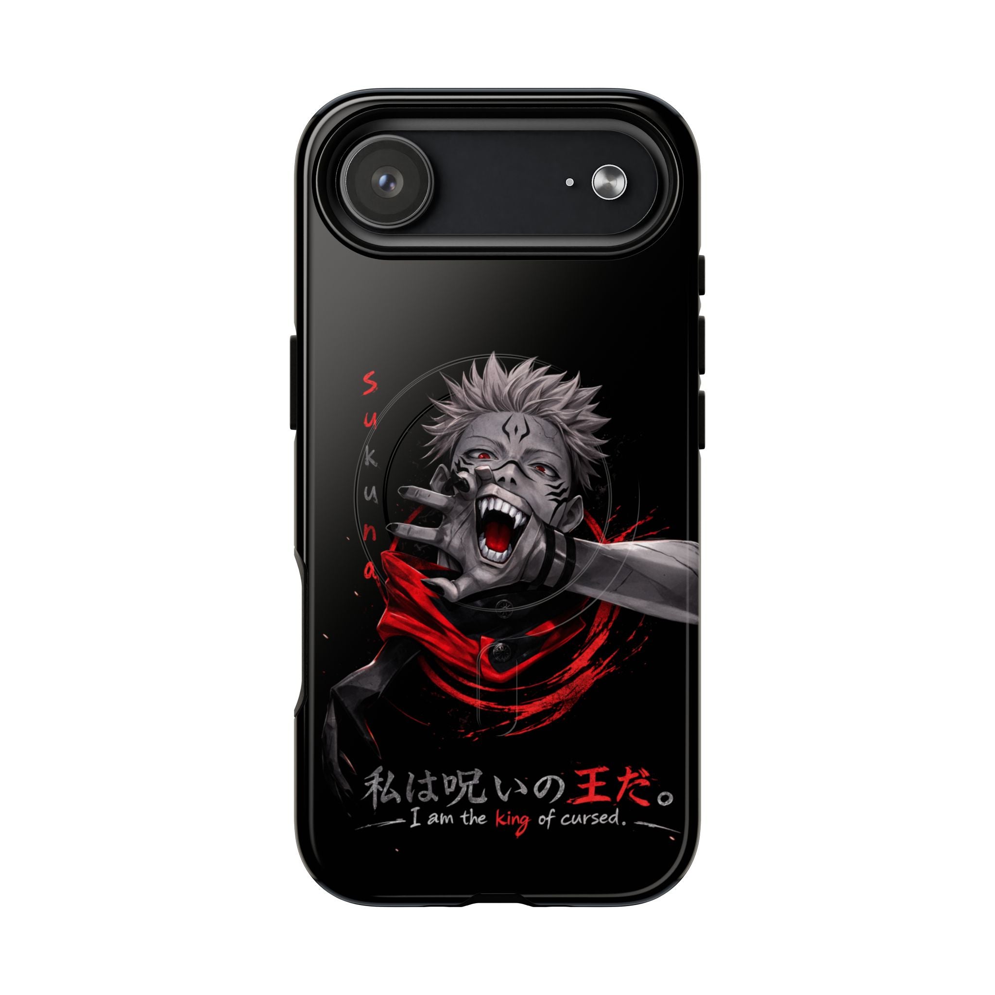 Sukuna "King of Curses" Tough Magnetic Case for iPhone 17 Series | MagSafe Armor for 17, 17 Air, 17 Pro & 17 Pro Max