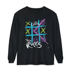 Game Over Graphic Sweatshirt for Women – Trendy Streetwear Casual Long Sleeve Shirt