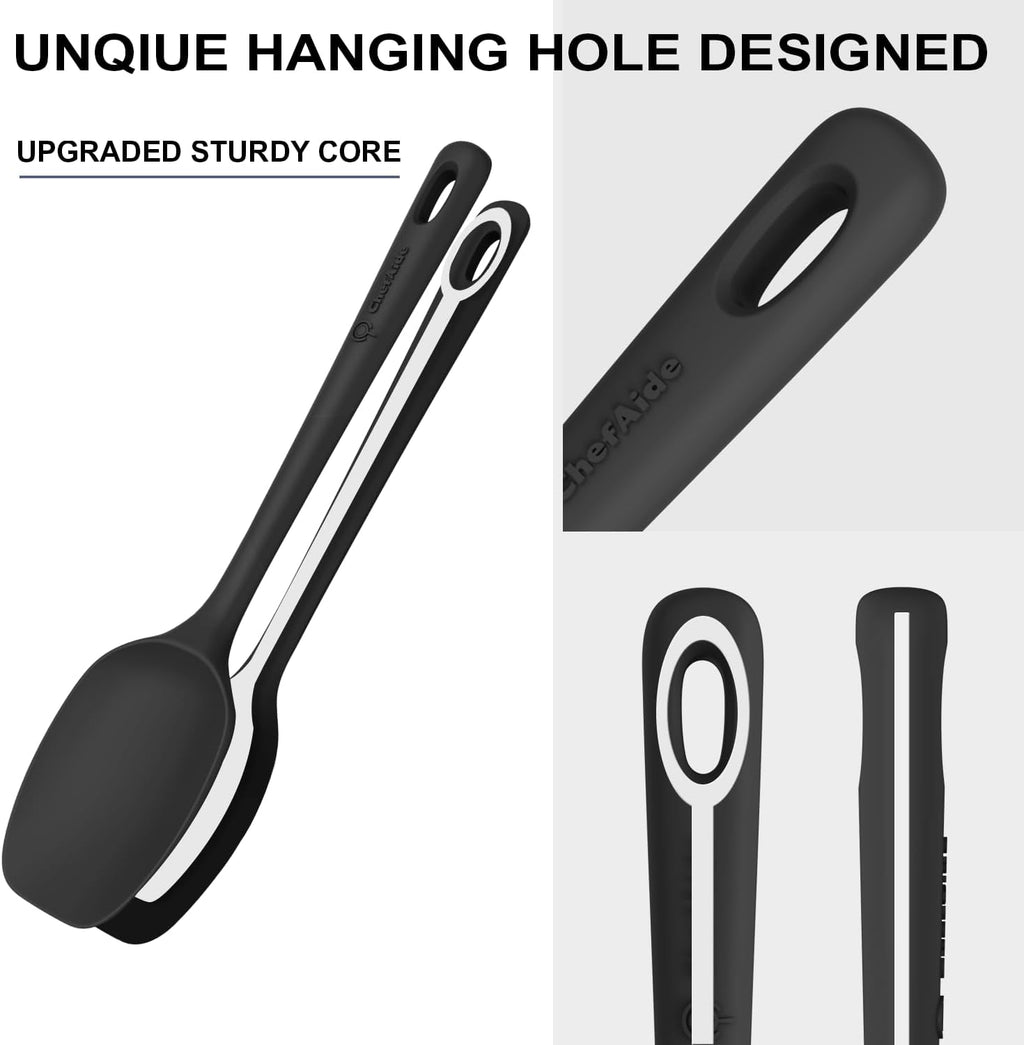 Premium 5 Piece Non-Stick Spatula Set - Professional Food Grade Kitchen Utensils