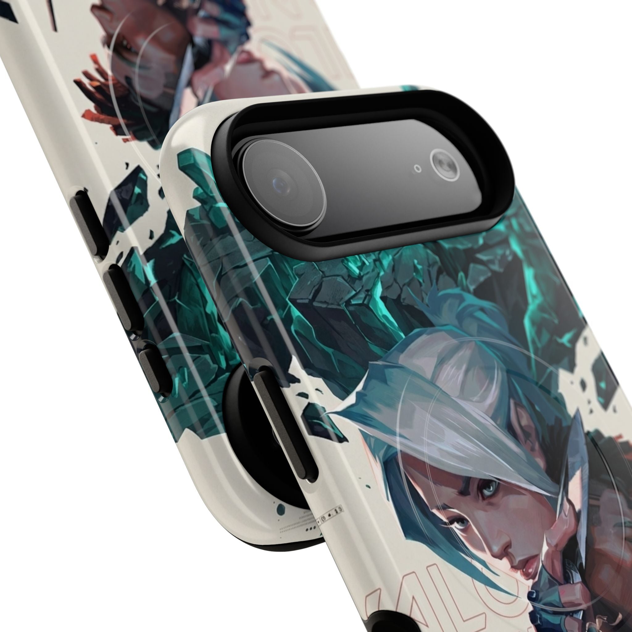 VALORANT Edition Tough Magnetic Case for iPhone 17 Series - Jett & Phoenix 8K HD Armor Case (MagSafe Compatible)