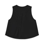 Don't Be Jealous Graphic Crop Top - Women's Sleeveless Muscle Style Tee