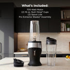 Ninja Fit 700W Personal Blender with Two 16oz To-Go Cups