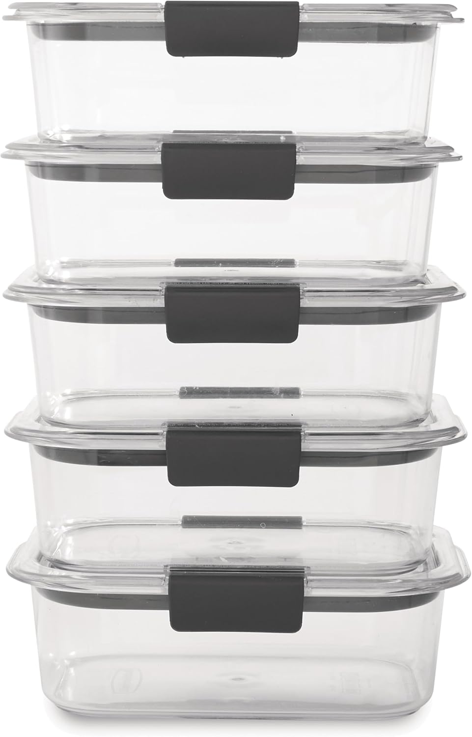 Food Storage Set - BPA Free Stackable Airtight Kitchen Containers
