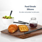 Premium 5 Piece Non-Stick Spatula Set - Professional Food Grade Kitchen Utensils