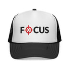 FOCUS Target Trucker Hat — Embroidered Aim & Motivation Cap