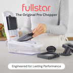 The Original 4-in-1 Pro Vegetable Chopper - Spiralizer & Food Slicer with Container