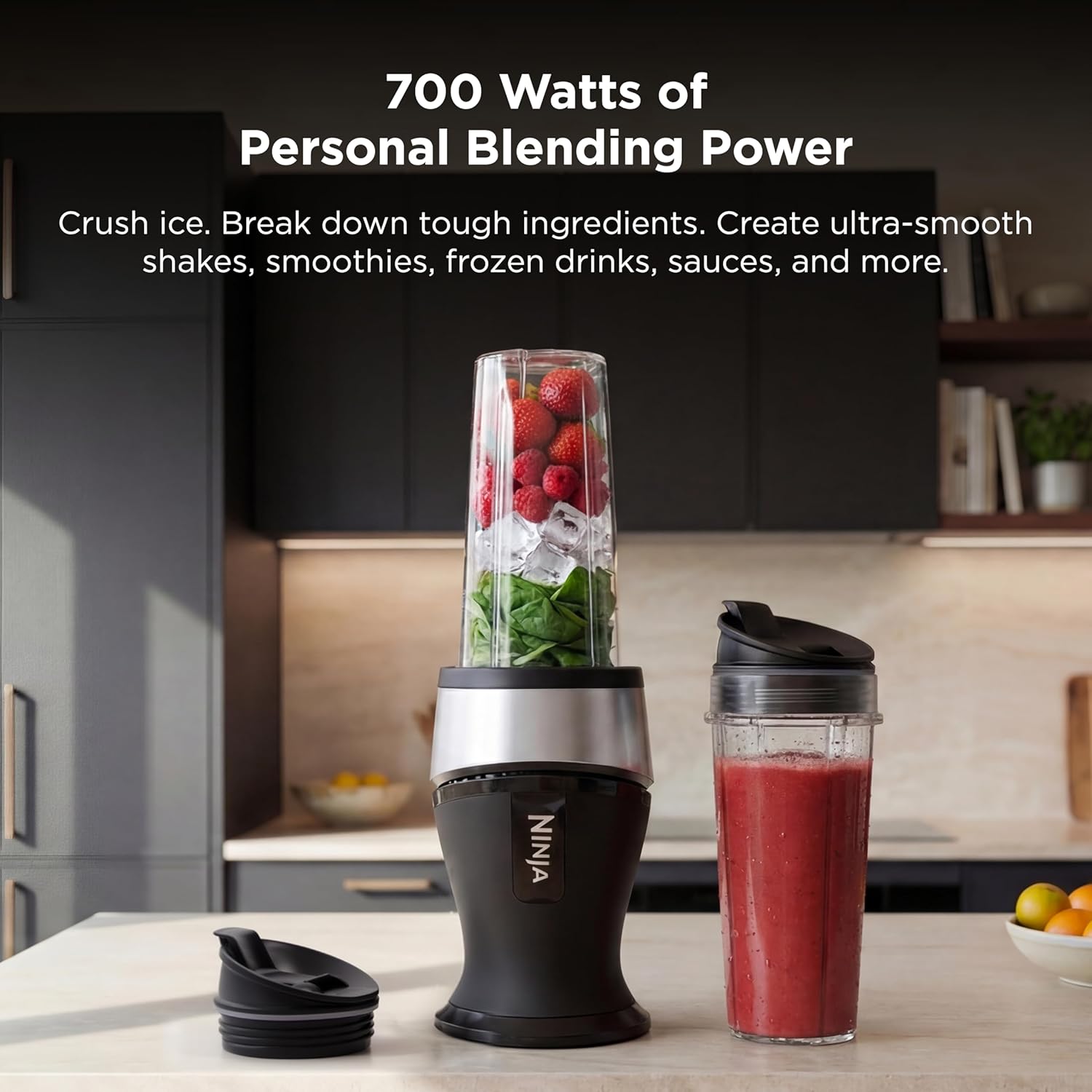 Ninja Fit 700W Personal Blender with Two 16oz To-Go Cups