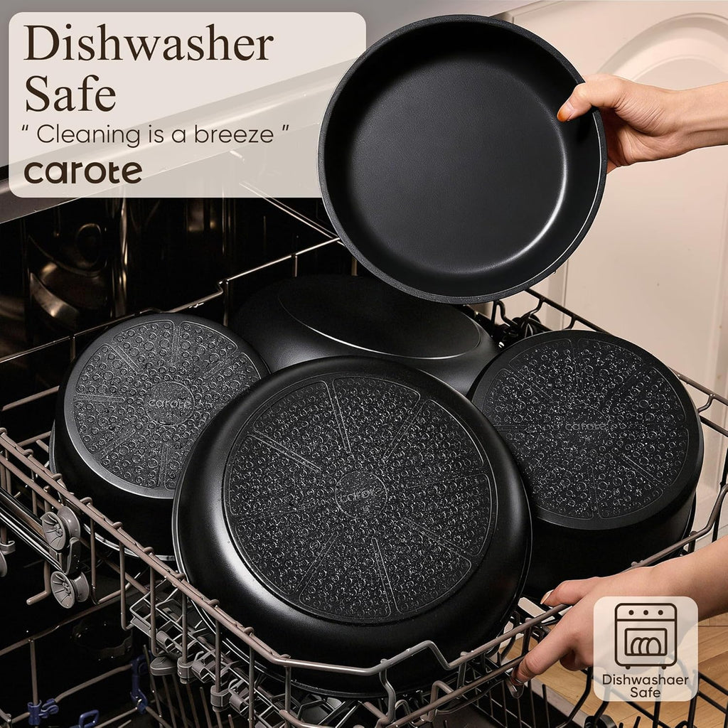 Nonstick Induction Cookware Set - 11-Piece Detachable Set