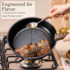 Nonstick Induction Cookware Set - 11-Piece Detachable Set