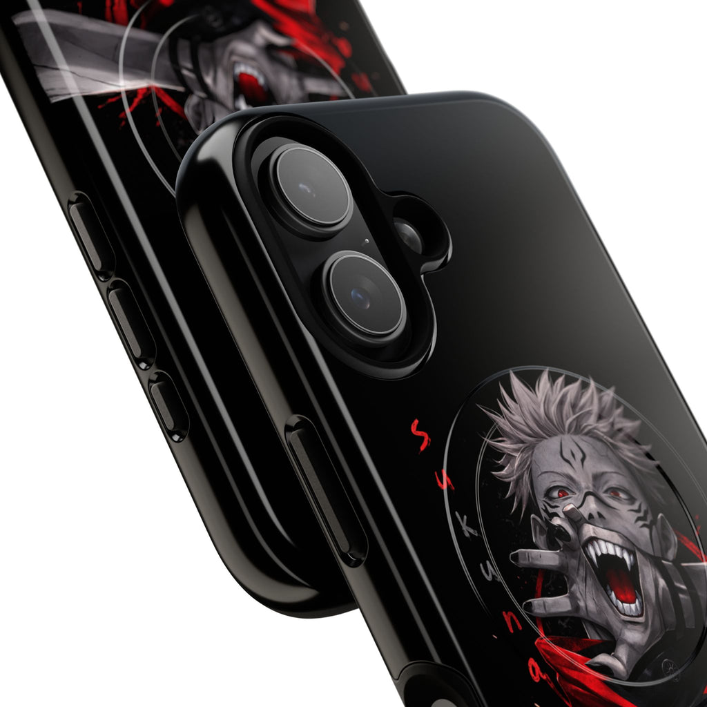 Sukuna "King of Curses" Tough Magnetic Case for iPhone 17 Series | MagSafe Armor for 17, 17 Air, 17 Pro & 17 Pro Max