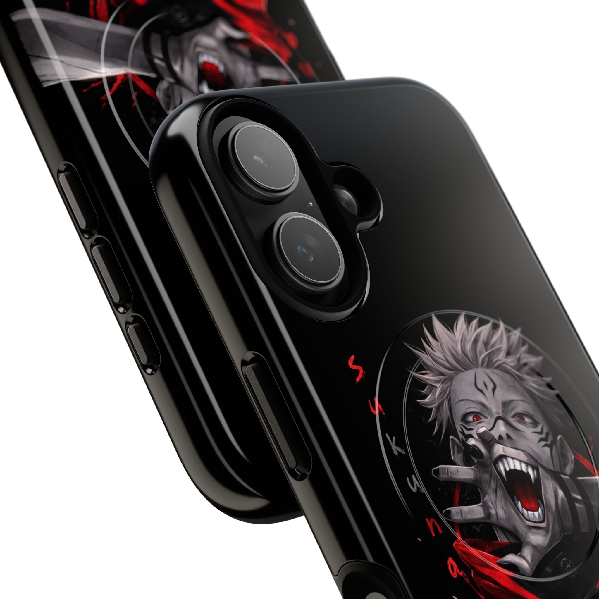 Sukuna "King of Curses" Tough Magnetic Case for iPhone 17 Series | MagSafe Armor for 17, 17 Air, 17 Pro & 17 Pro Max