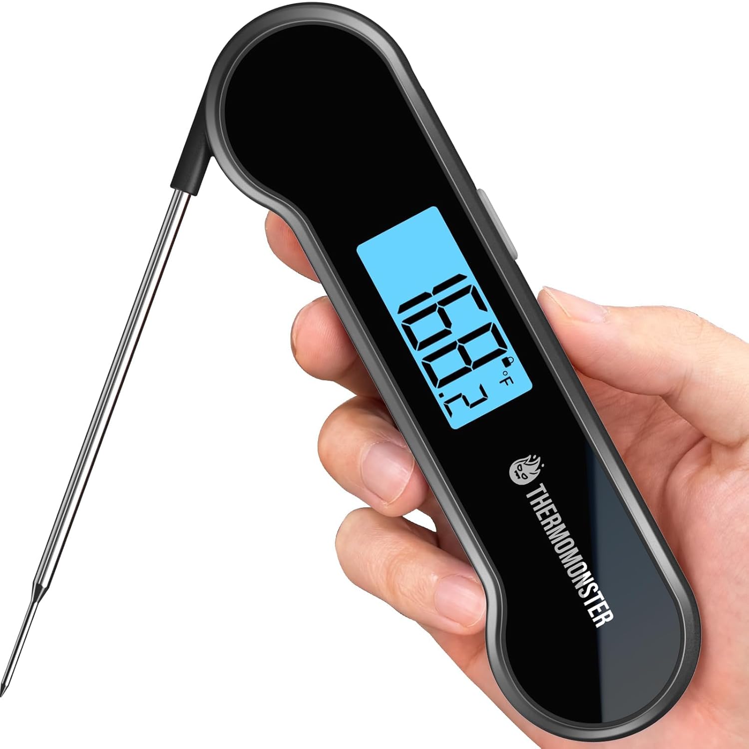 Instant Read Digital Meat Thermometer - 0.5s Precision Food Thermometer