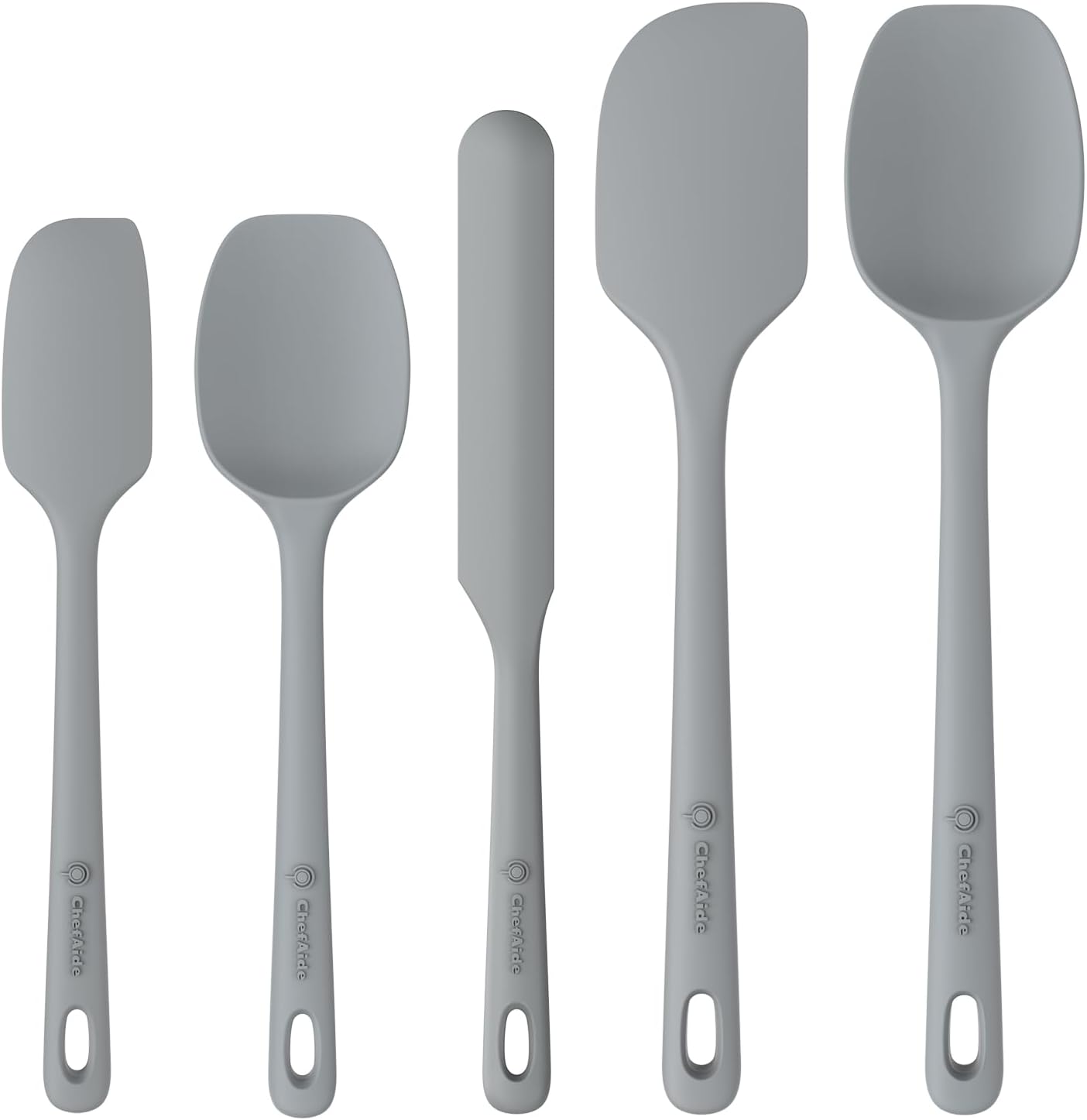 Premium 5 Piece Non-Stick Spatula Set - Professional Food Grade Kitchen Utensils