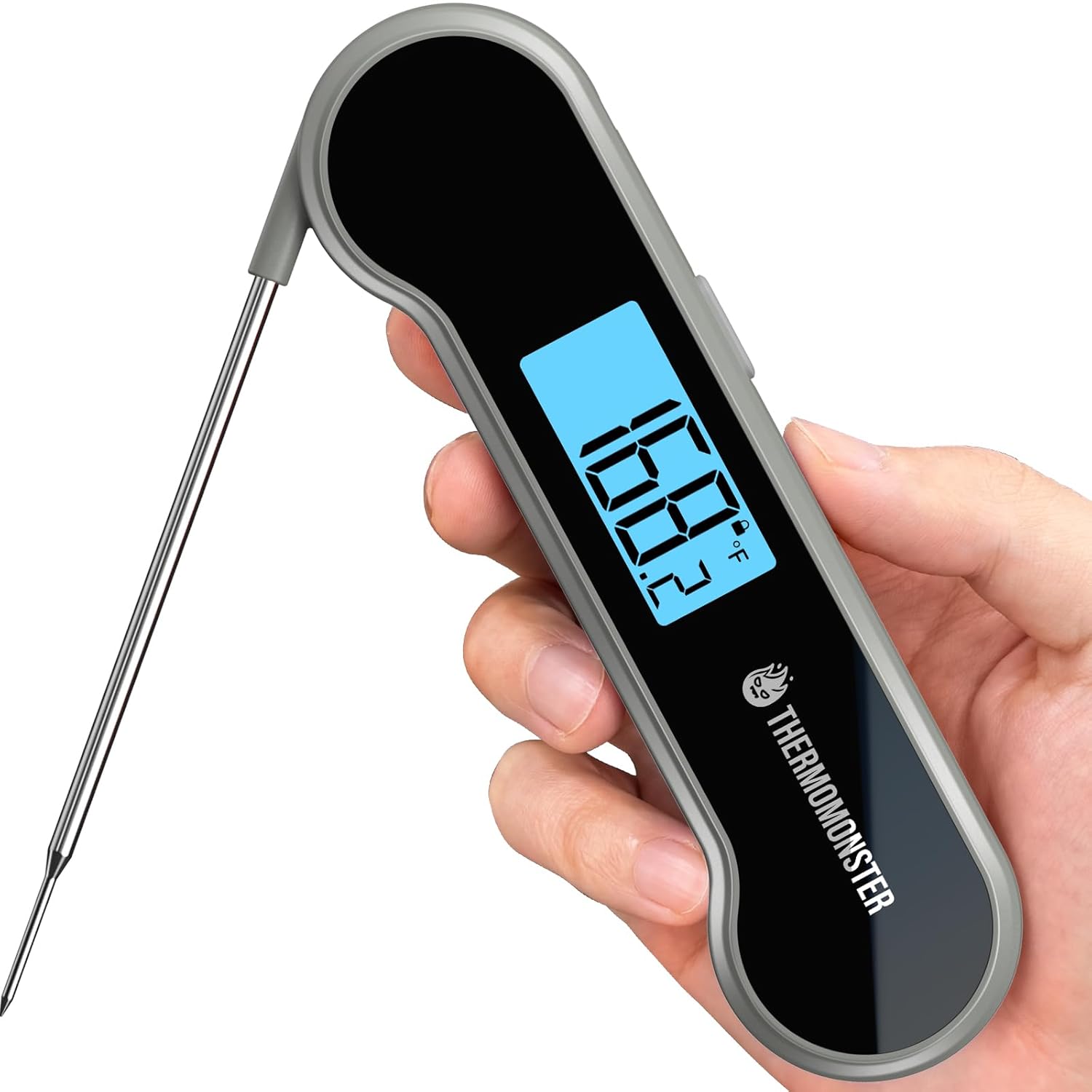 Instant Read Digital Meat Thermometer - 0.5s Precision Food Thermometer